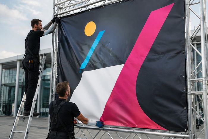 Banderole publicitaire 200 x 300 cm
