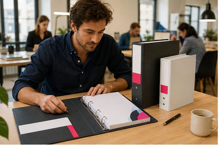 Classeurs, impression ReflexPrinting