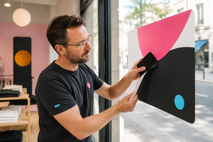 Magnétique pour véhicule, impression ReflexPrinting