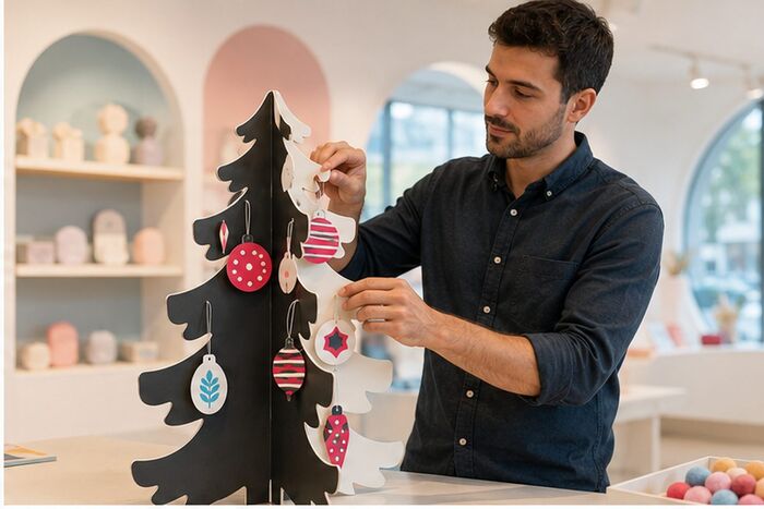 Sapin de Noël, impression ReflexPrinting