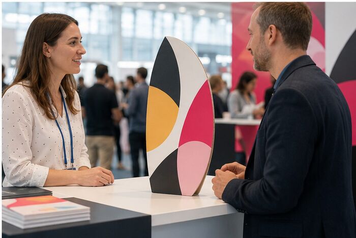 Totem elliptique, impression ReflexPrinting