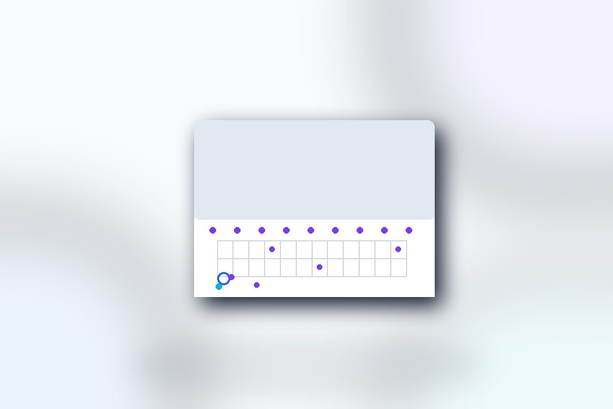 Visuel produit ReflexPrinting : Calendriers muraux, catégorie Calendriers, style premium bleu violet.