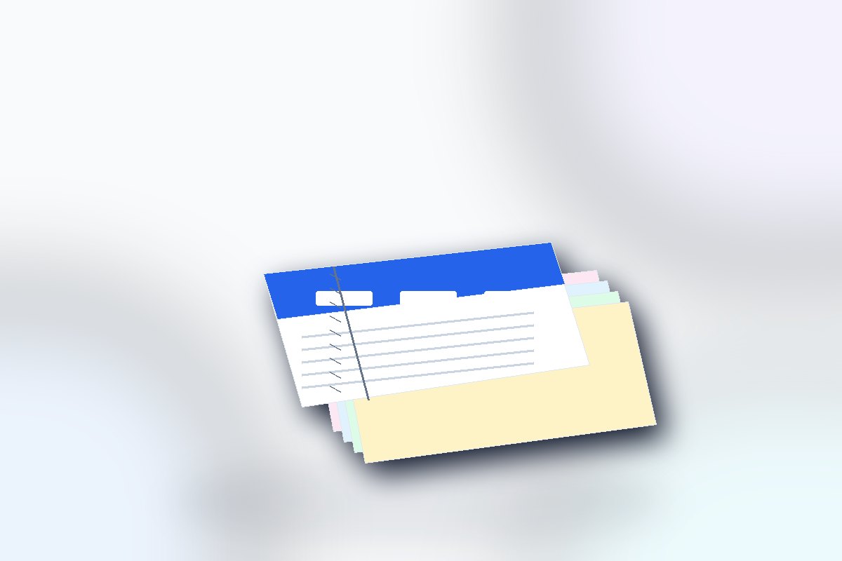 Visuel produit ReflexPrinting : Liasses à souche détachable, catégorie Liasses et carnets autocopiants, style premium bleu violet.