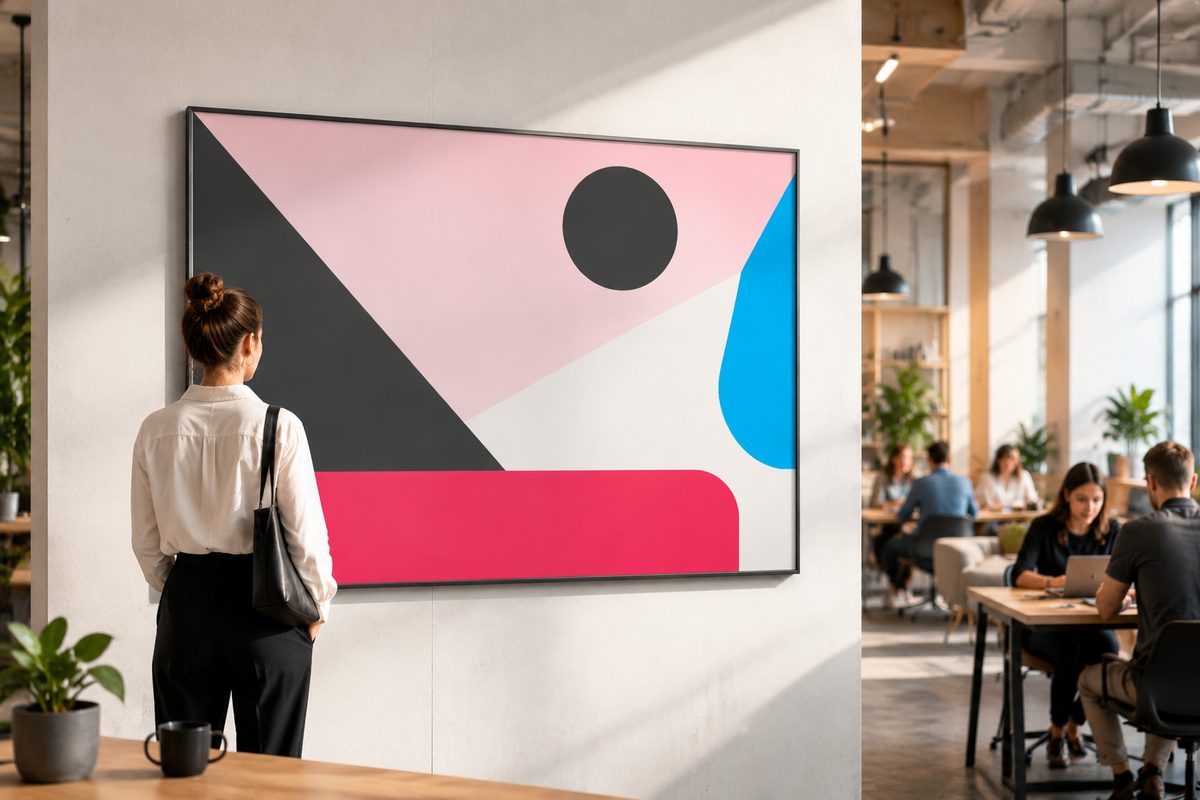 Affiche de métro 200 × 150 cm imprimée en quadrichromie par ReflexPrinting