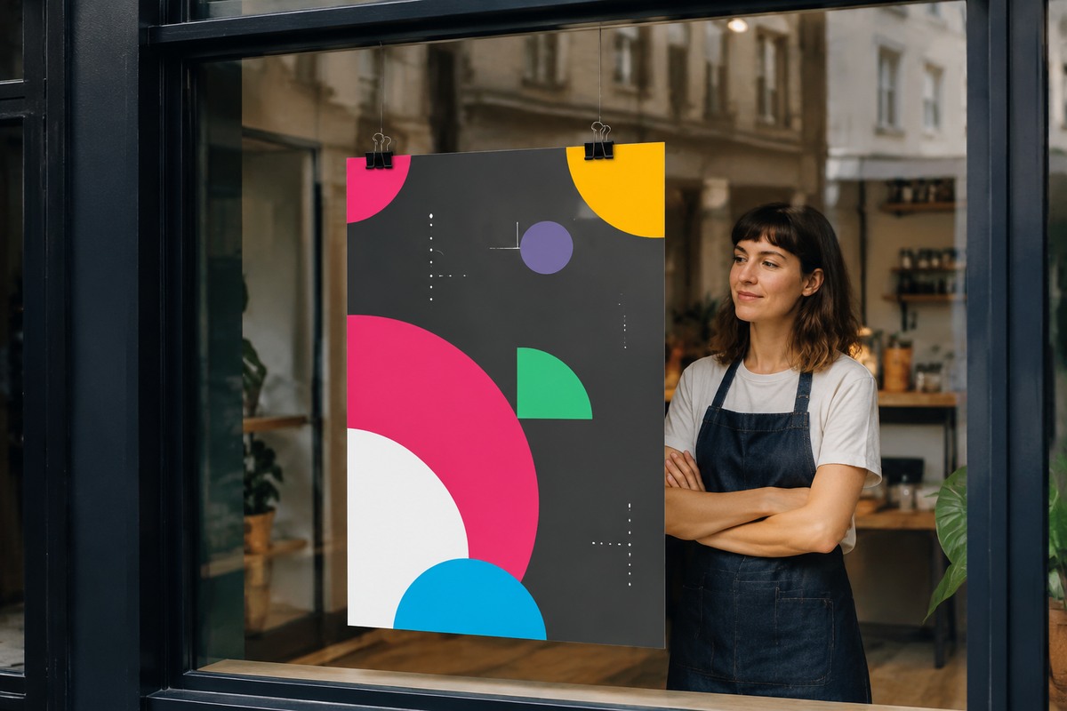 Affiche A3 imprimée, 297 × 420 mm
