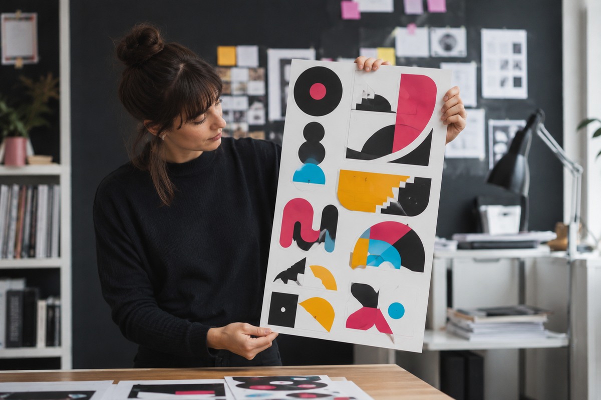 Planche de stickers A3 prédécoupés