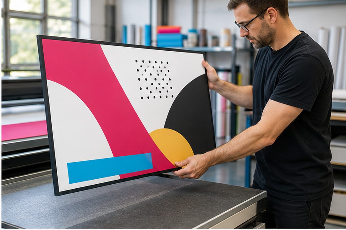 Panneau publicitaire imprimé par ReflexPrinting