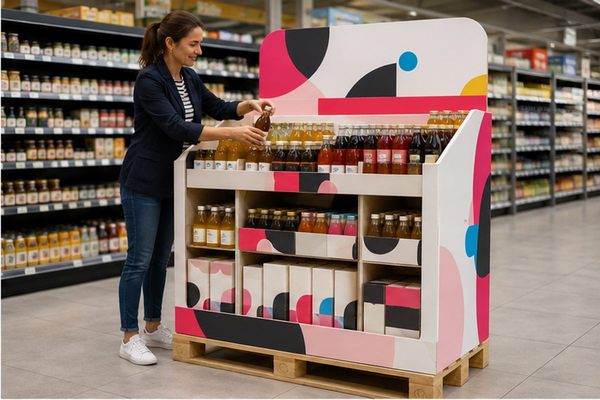Box palette complète personnalisée imprimée en quadrichromie par ReflexPrinting